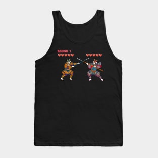 Pixel samurai fight game Tank Top